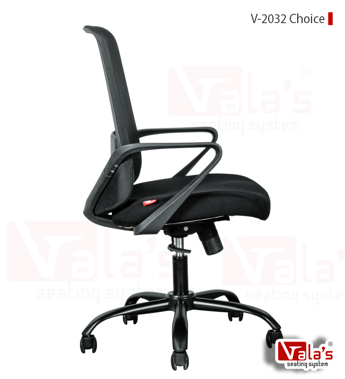 choice conference chair side view angle view of Model Choice Conference Chair - By Premium Office furniture manufacturer in ahmedabad