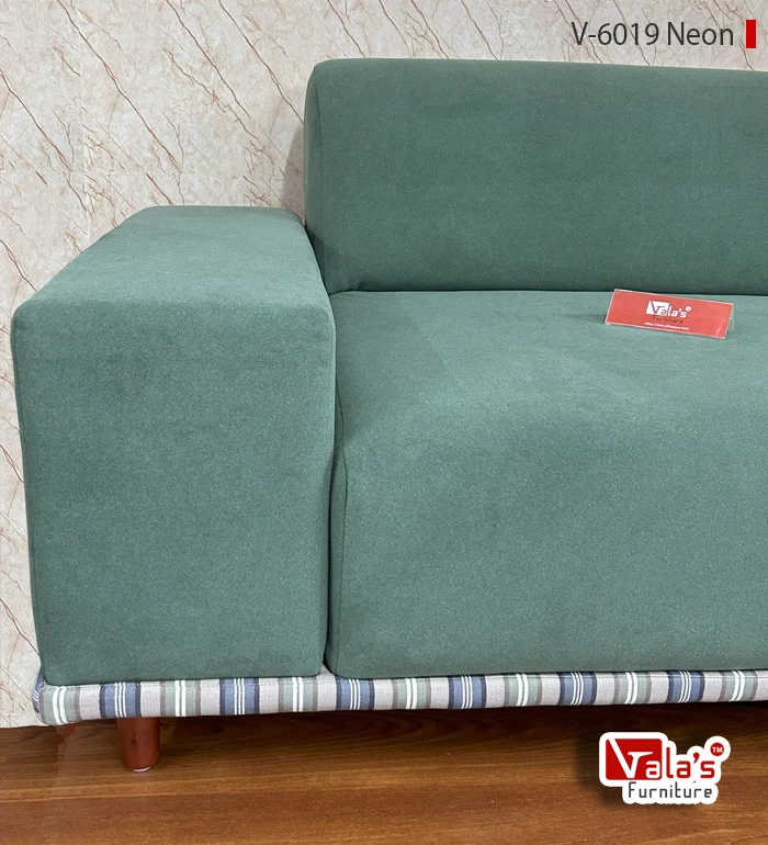 Neon sofa by valas brand in ahmedabad front view