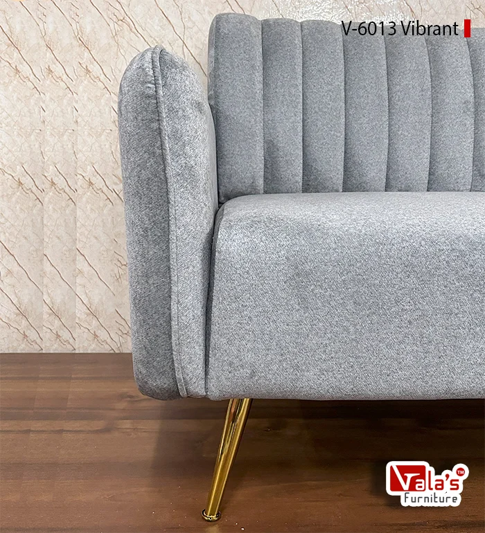 Valas Single sofa chair for living room drawing room front view angle.the kapil sharma sofa