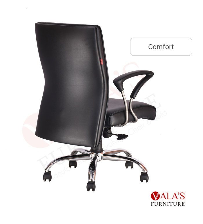 Back view Valas Comfort MB medium back chair