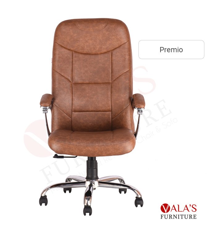 Premium boss chair manufactured by valas front view