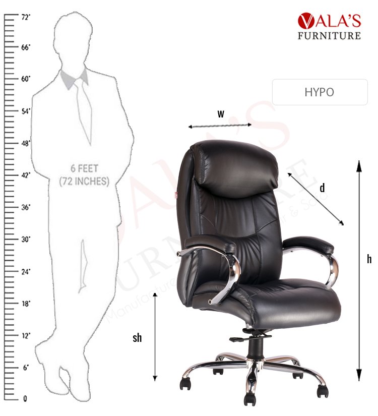 hypo boss chair by valas specifications