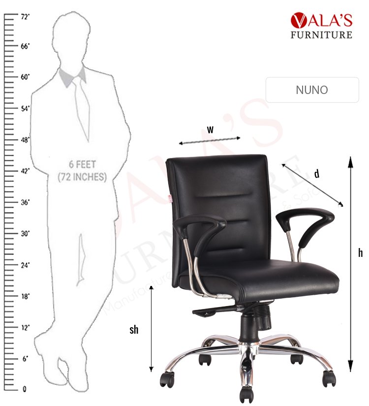 specifications of valas nuno chair